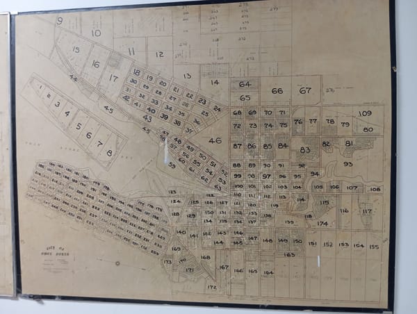 Map of Owen Sound Blocks